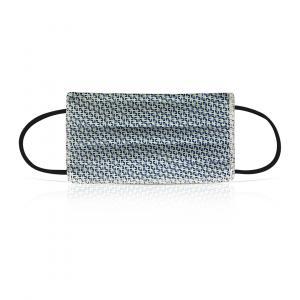 Mascherina boccadamo fantasia grigia